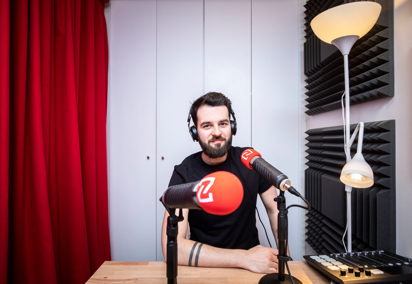 Autor podcastu <b>Studio N</b>, Filip Titlbach. Foto Daniel Kuchta