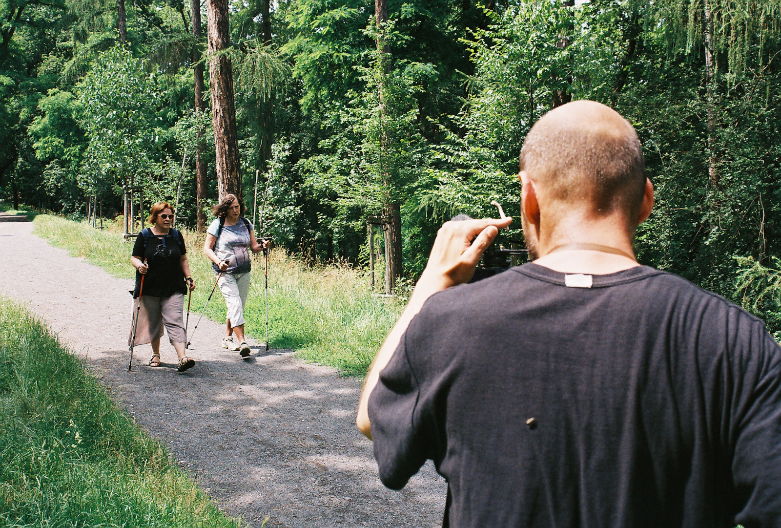 Z natáčení filmu <b><i>Stopa v hlavě</i></b>