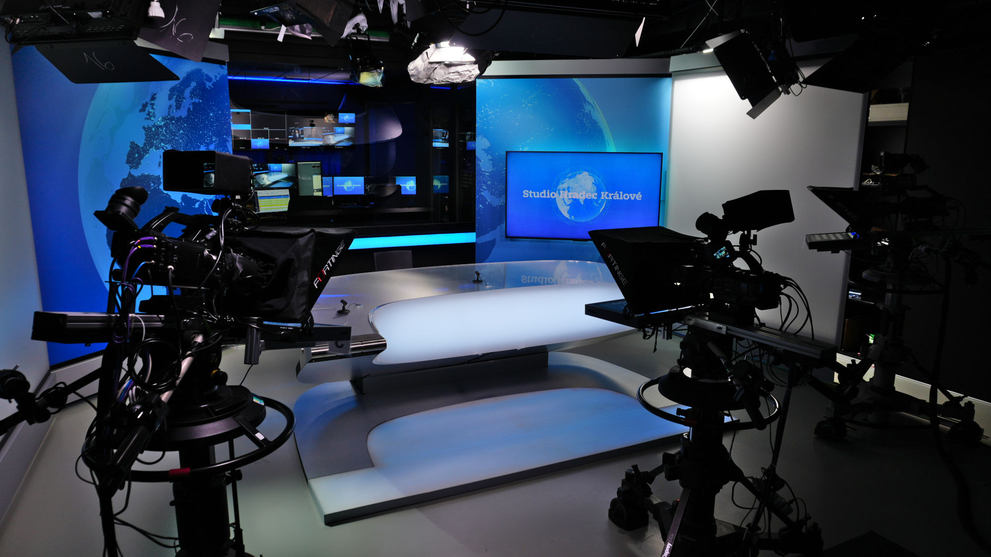 Studio České televize. Zdroj Wikimedia Commons