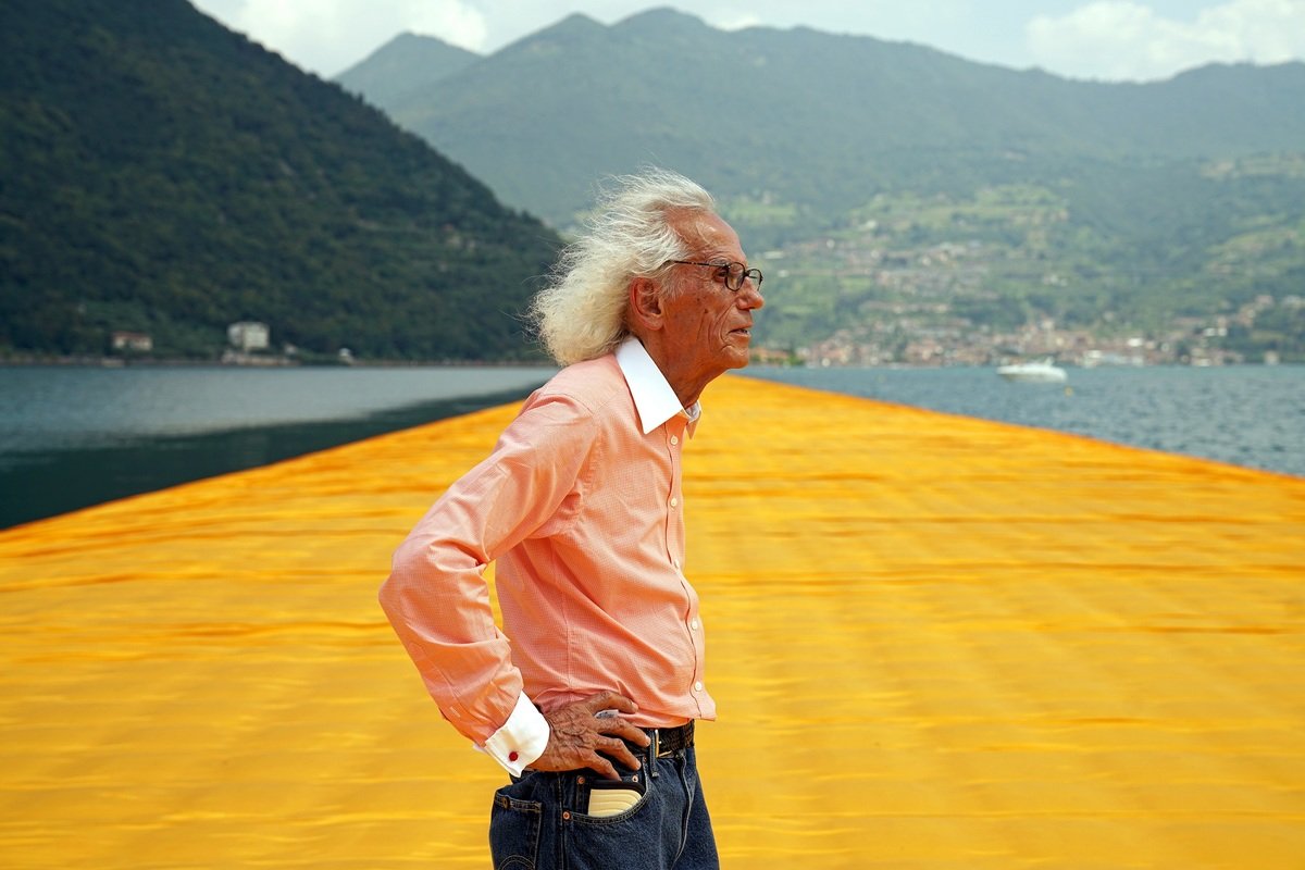 Z filmu <b><i>Christo: chůze po vodě</i></b>. Foto Artcam