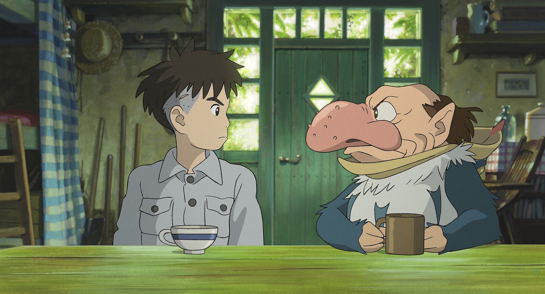Z filmu <b><i>Chlapec a volavka</i></b> (r. Hajao Mijazaki, 2023). Zdroj Aerofilms