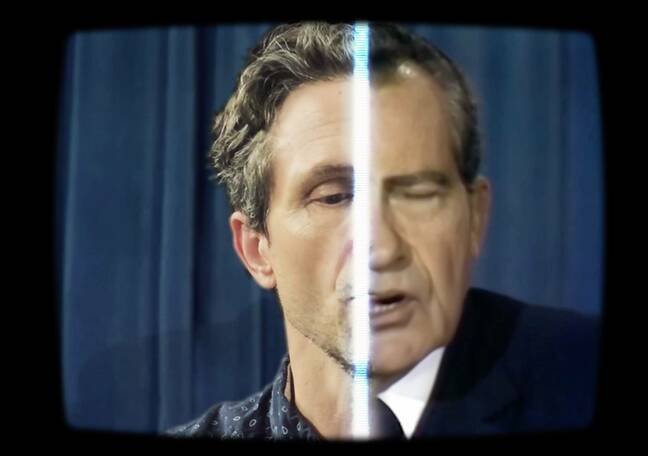 Z tvorby videa  In Event of Moon Disaster