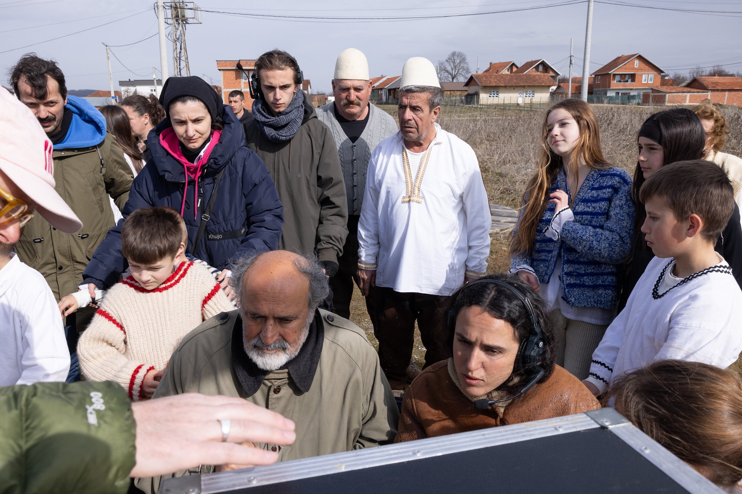 Z natáčení filmu <b><i>Oslí krása</b></i> (r. Dea Gjinovci)