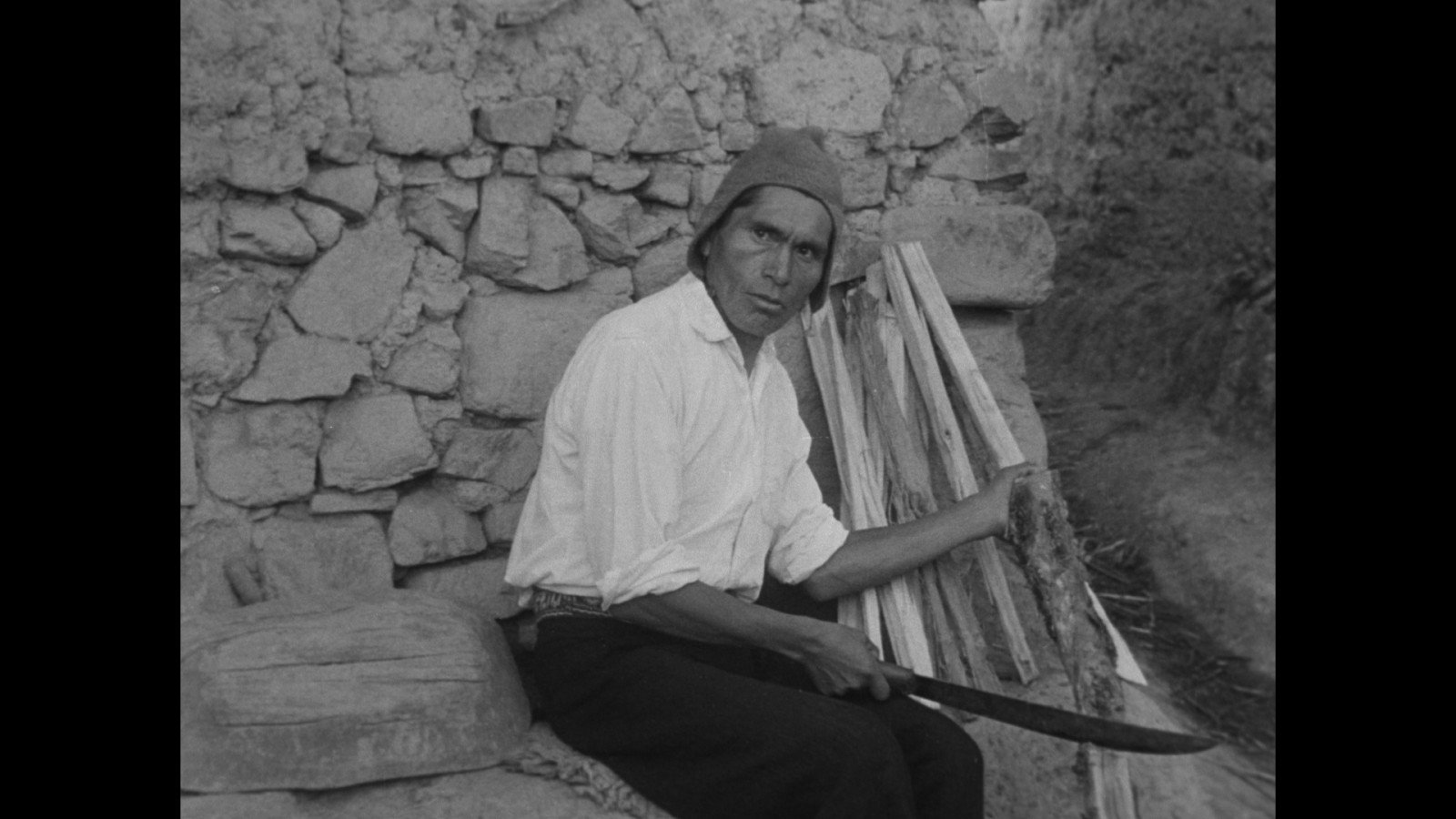 Z filmu <b><i>Krev kondora</i></b> (r. Jorge Sanjinés Aramayo, Grupo Ukamau, 1969) Zdroj MFDF Ji.hlava