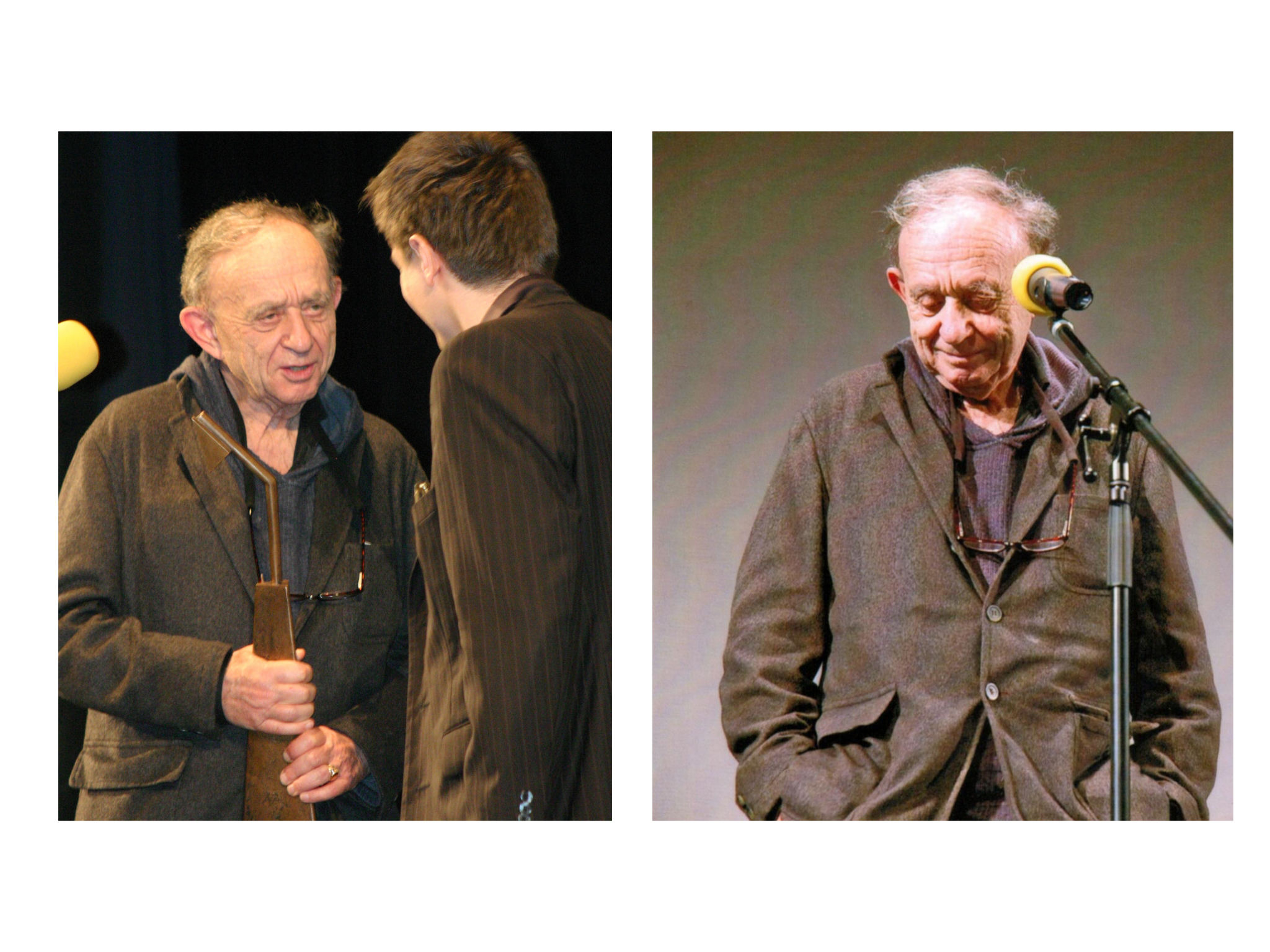 Frederick Wiseman na&nbsp;MFDF Ji.hlava. Zdroj MFDF Ji.hlava