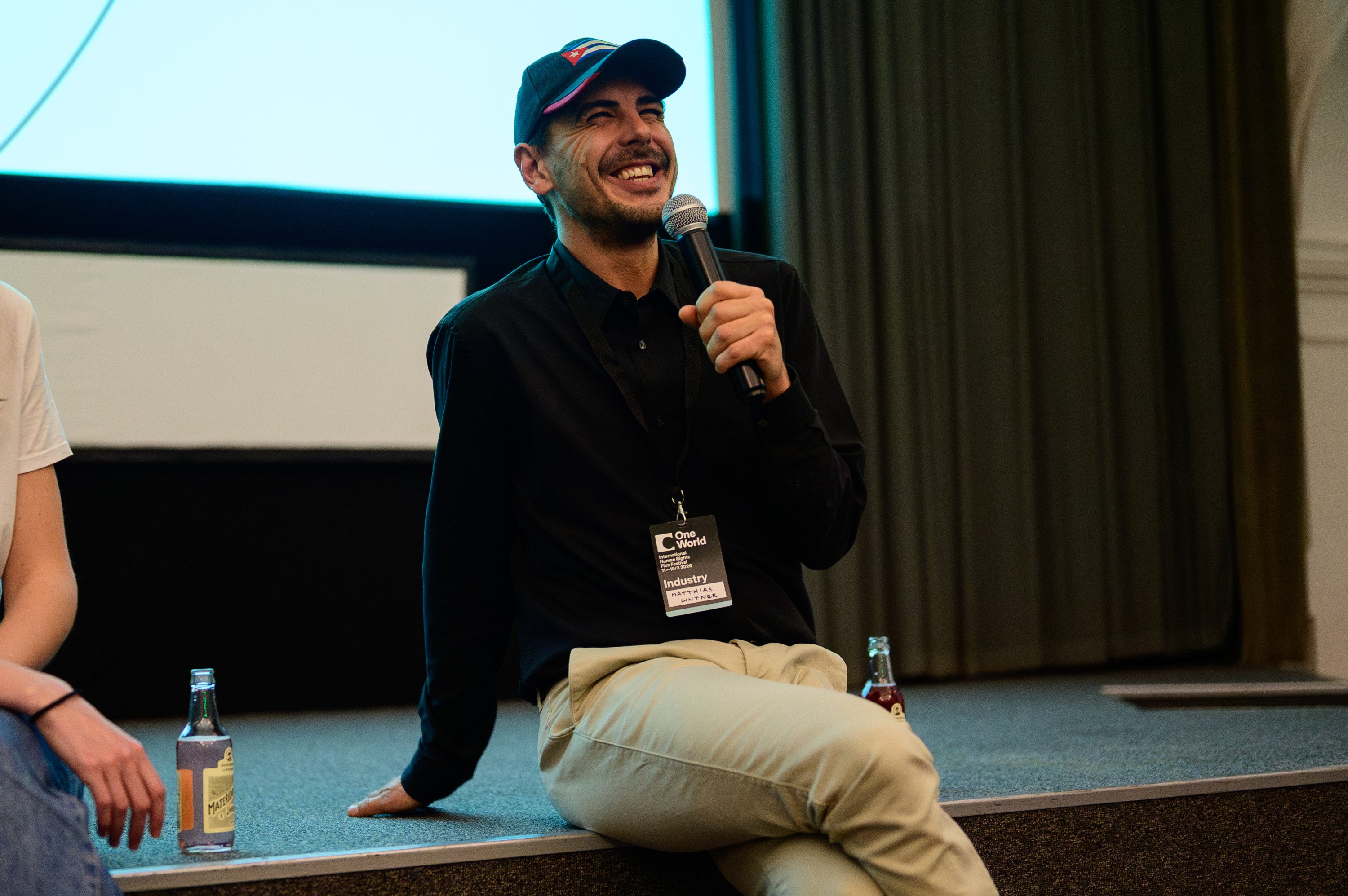 Režisér filmu <b><i>Randím s fašistou</b></i>. Foto Barbora Doleželová Zdroj Jeden svět