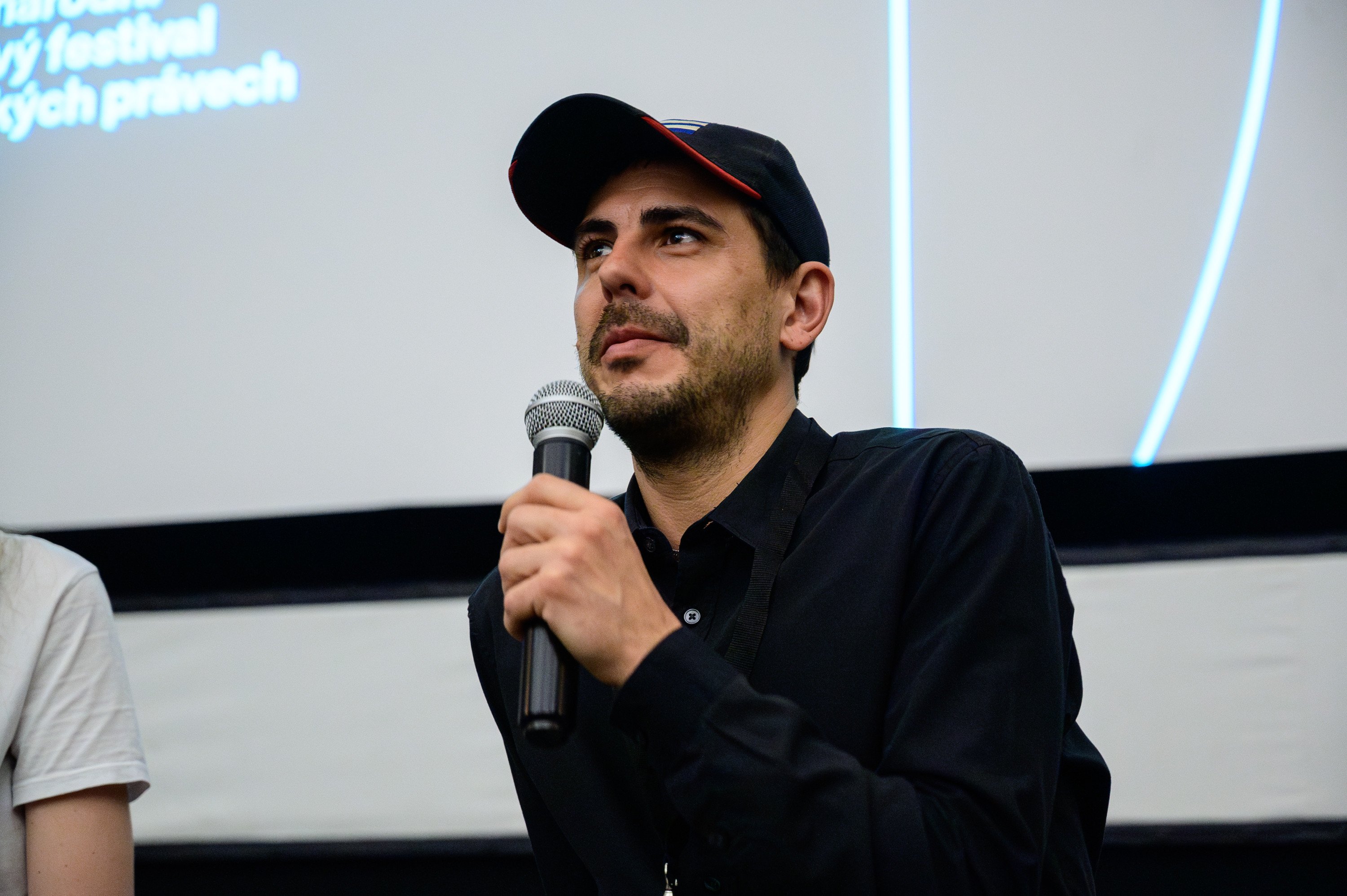 Režisér filmu <b><i>Randím s fašistou</b></i>. Foto Barbora Doleželová Zdroj Jeden svět