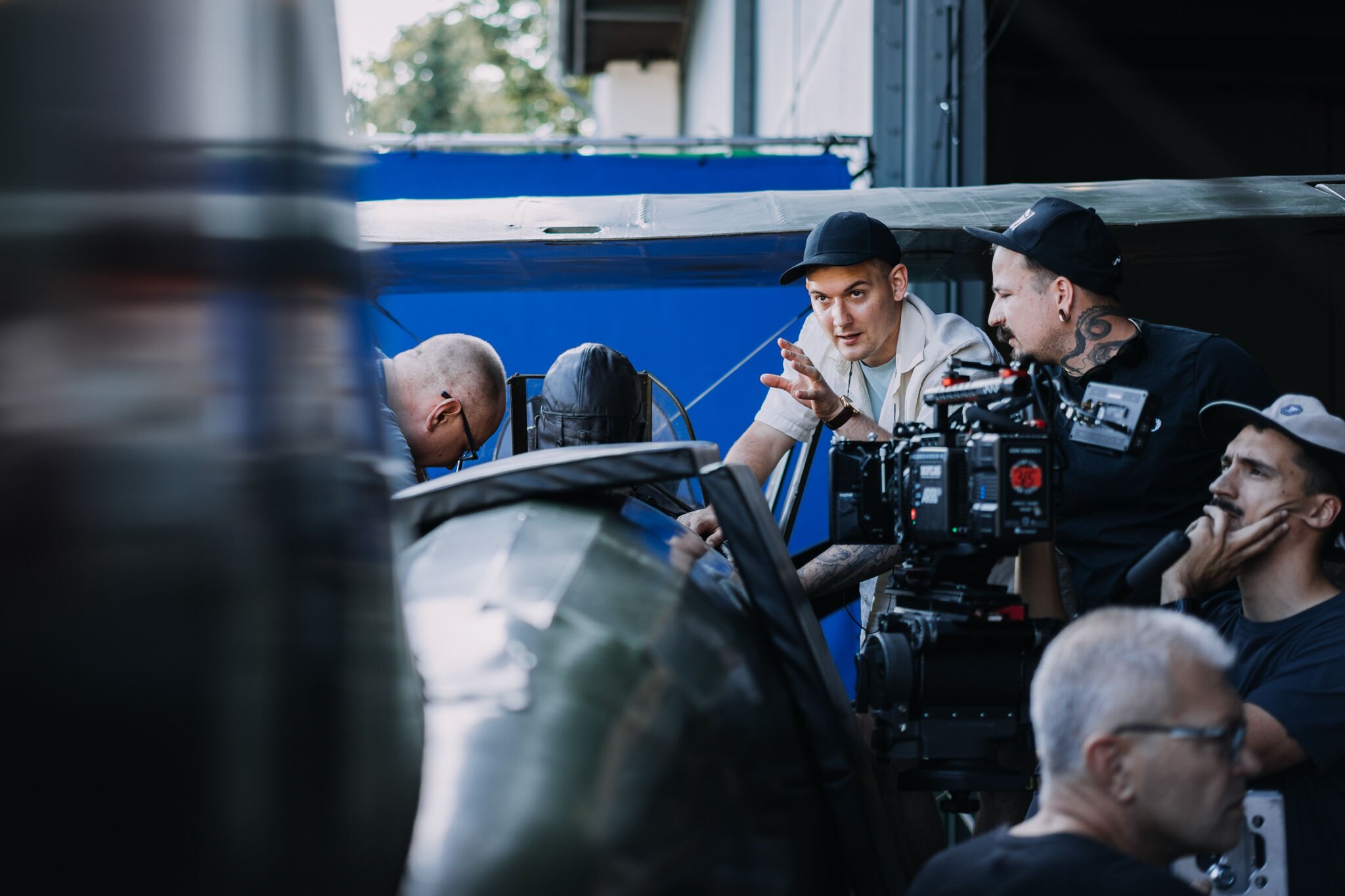 Z natáčení filmu <b><i>Osamělý vlk</i></b>. Zdroj Rolling Media