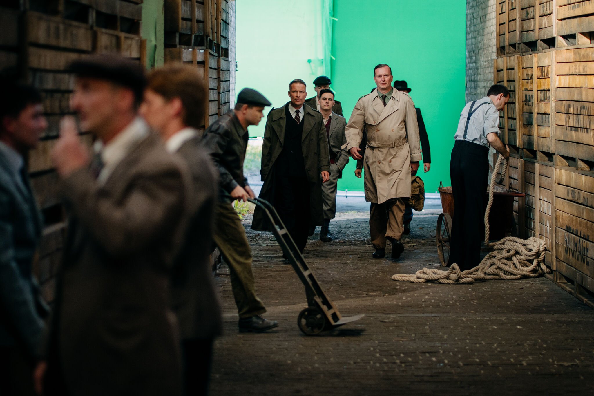 Z natáčení filmu <b><i>Osamělý vlk</i></b>. Zdroj Rolling Media
