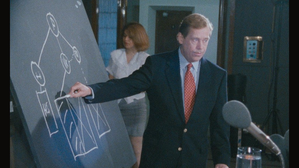 Z dokumentu <b><i>Občan Havel</b></i> (r. Miroslav Janek, Pavel Koutecký, 2008). Zdroj MFDF Ji.hlava