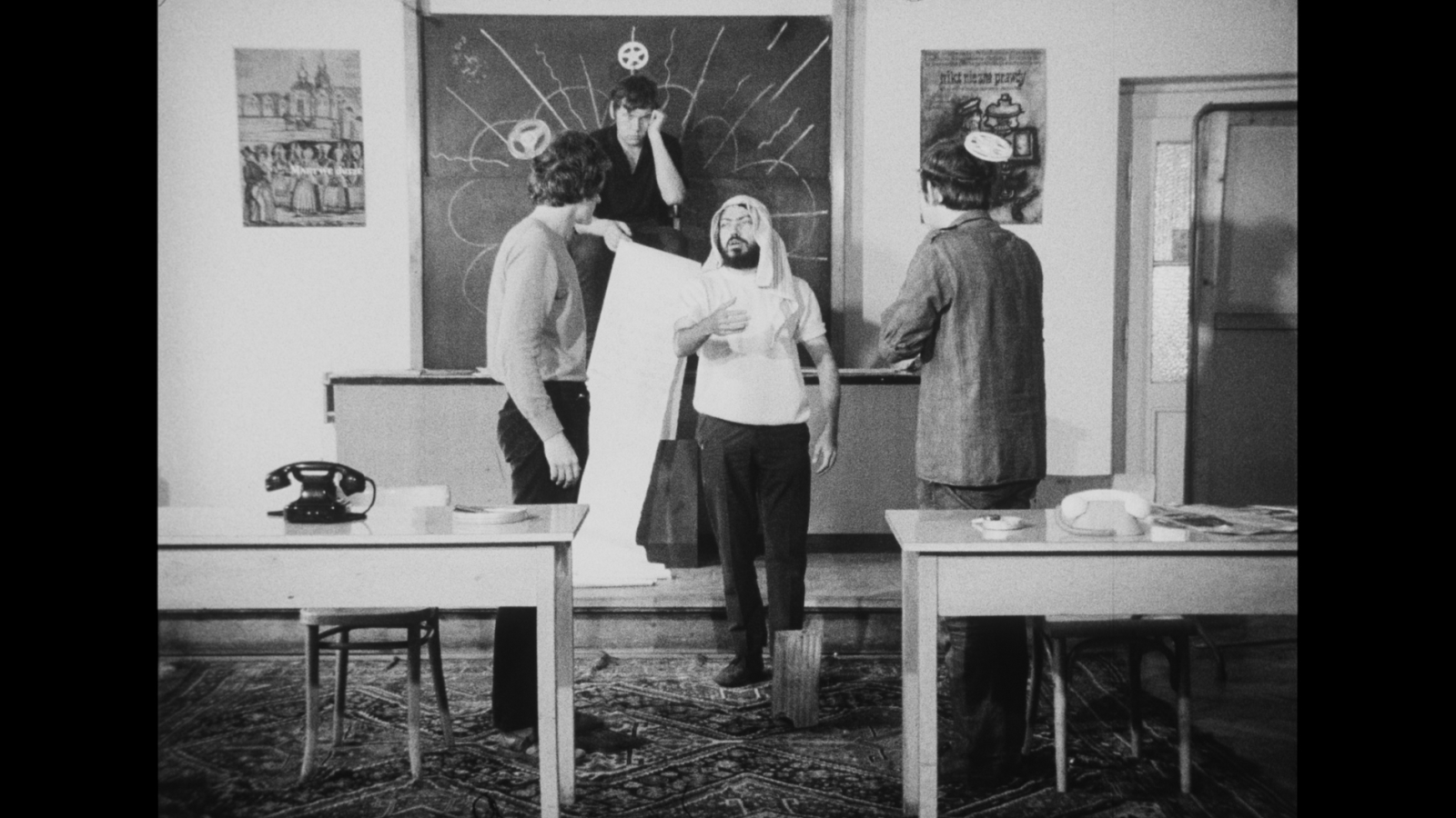Z filmu <b><i>Zvukový film o FAMU</b></i> (r. Angelika Hannauerová, 1969)