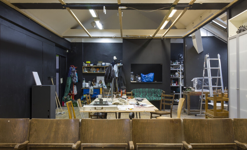 Pohled do ateliéru. Foto Adéla Zlámalová, archiv ateliéru