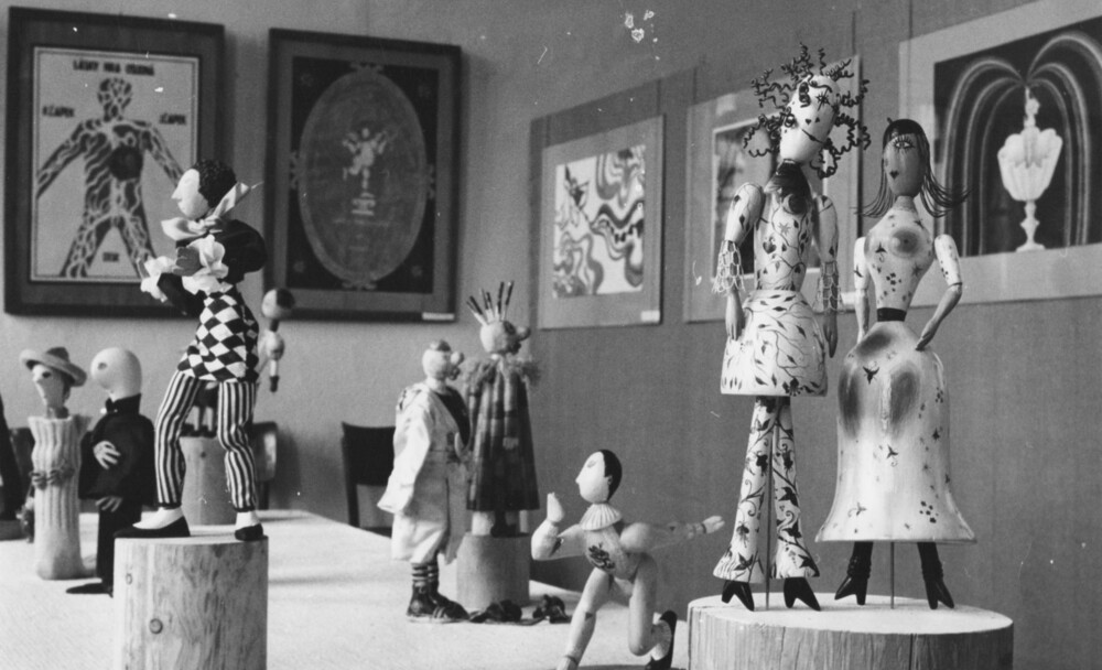 Výstava ateliéru, 60. léta. Archiv ateliéru