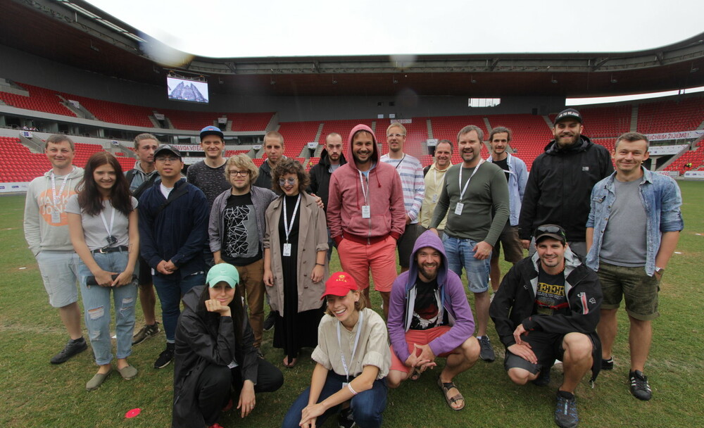 Z natáčení filmu <b><i>Na značky!</i></b>