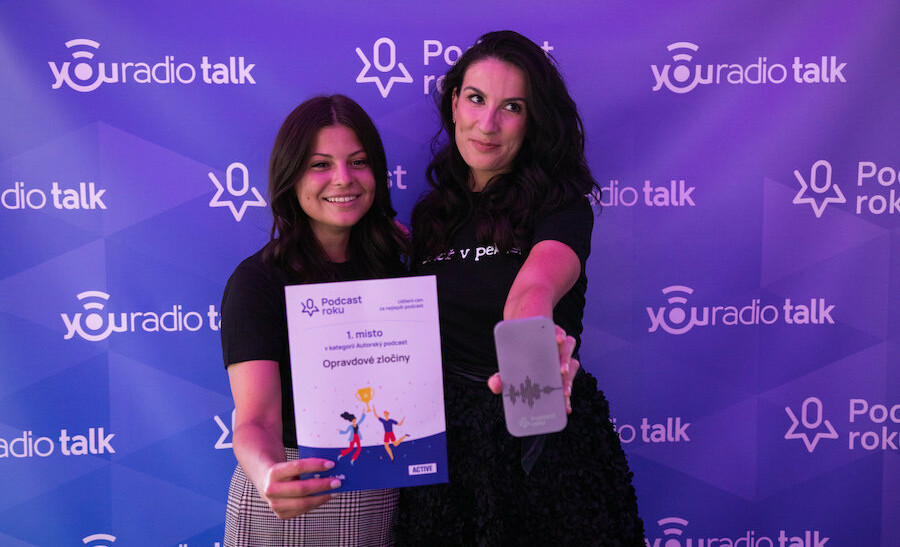 Autorky Opravdových zločinů Lucie Bechynková a Barbora Krčmová. Foto Marián Švoňavec
