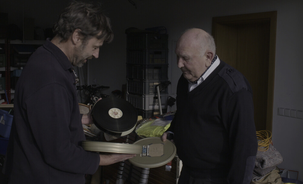 Z natáčení filmu <b><i>Rekonstrukce okupace</i></b>