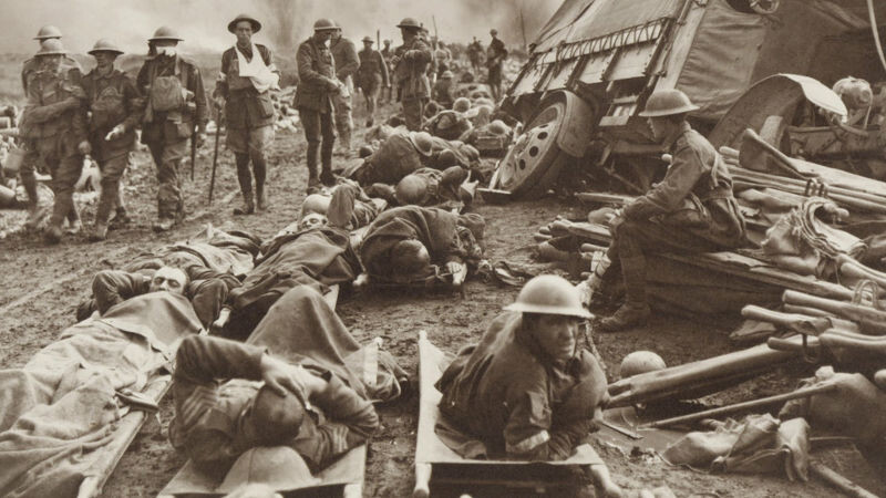 Postavíš se tváří v tvář válce a žasneš,<br>že je to možné