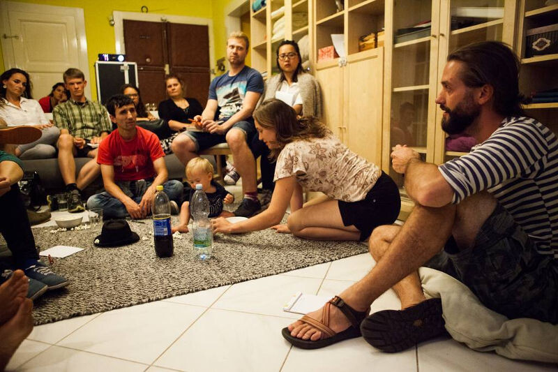 Pražská část Živého kina na ubytovnách